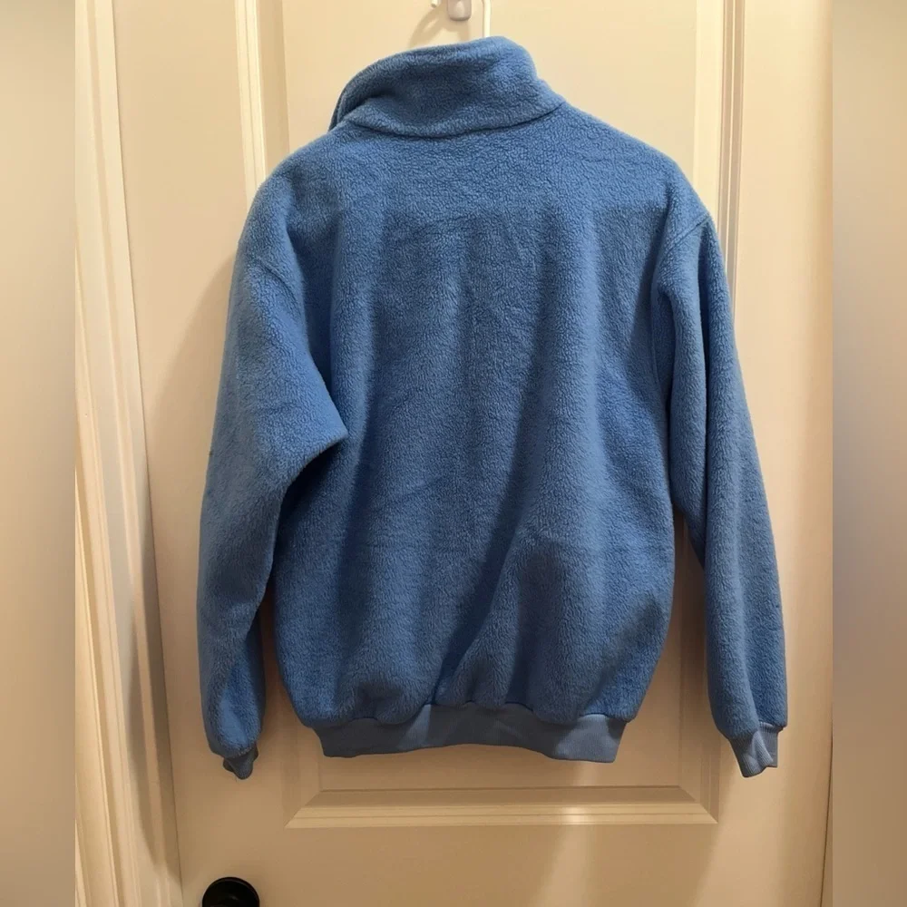 Vintage 90s Patagonia Fleece Jacket Kids Size 12 Blue Made in USA